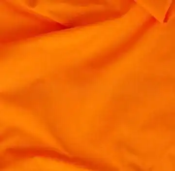 orange bed sheets